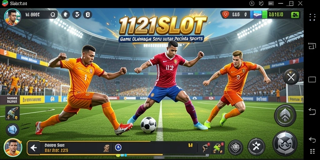 Tampilan seru dari permainan olahraga 1121SLOT yang mendebarkan.