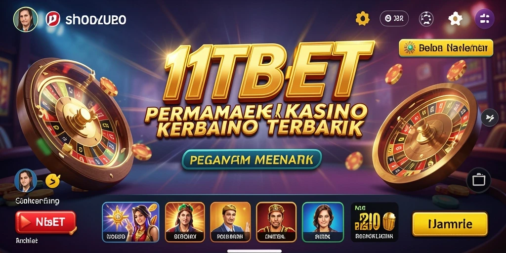 Tampilan gameplay mendebarkan dari 11TBET dalam aksi Kasino.