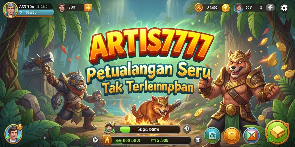 Tampilan gameplay seru di dunia penuh tantangan ARTIS777.