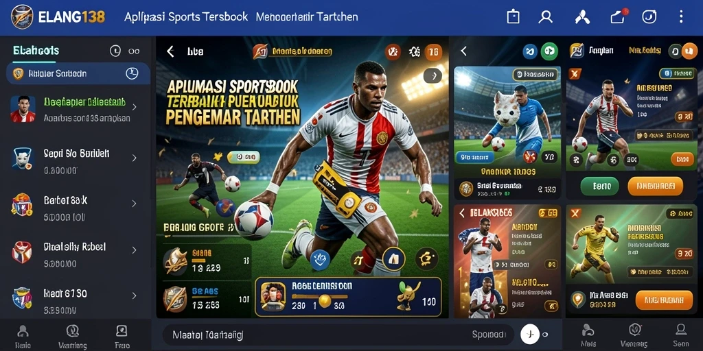 Tampilan menarik dari gameplay Sportsbook ELANG138.