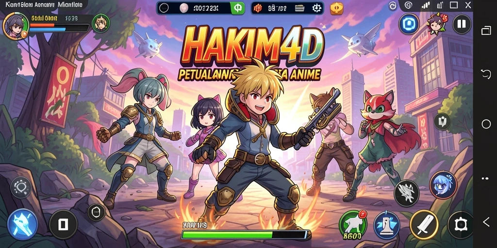 Tangkapan layar utama HAKIM4D yang menampilkan aksi gameplay seru.