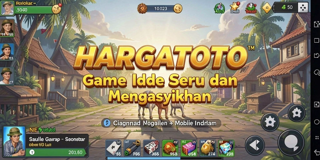 Gameplay HARGATOTO yang menarik dan mengasyikkan