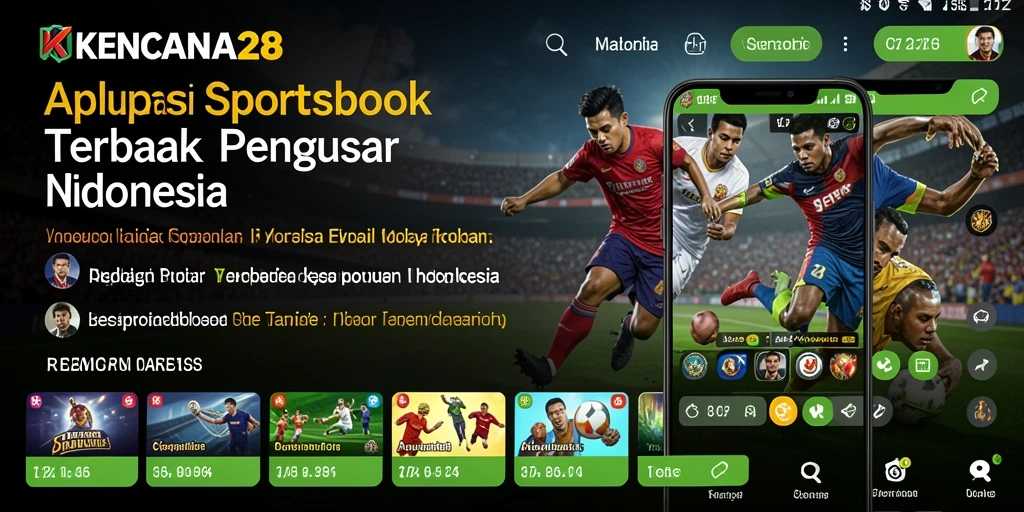 Tangkapan layar menampilkan antarmuka pengguna KENCANA28 dalam taruhan olahraga.