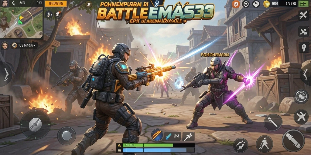 Gameplay seru dengan aksi kompetitif di POHONEMAS33.