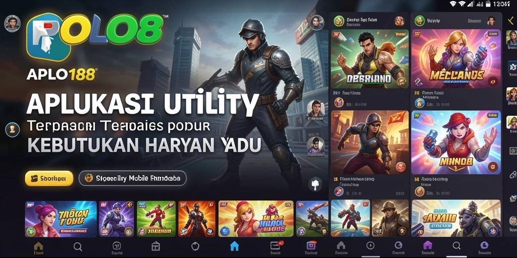 Screenshot utama POLO188 menampilkan antarmuka yang bersih dan fungsional.