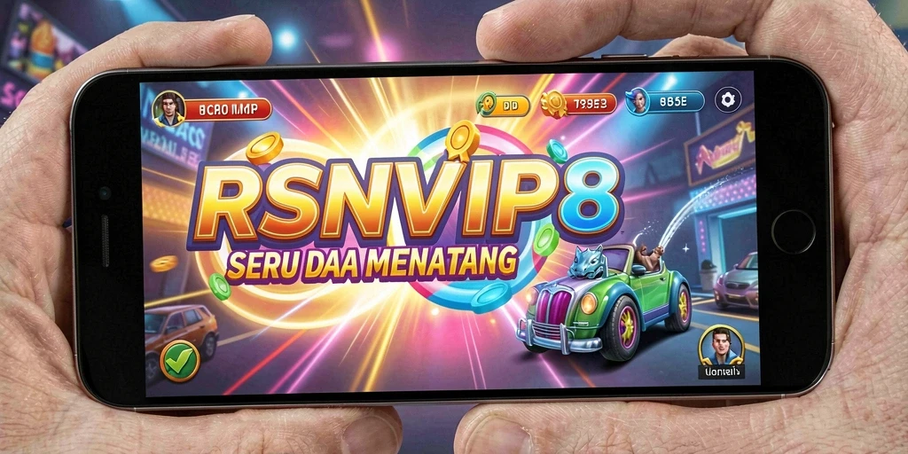 Tangkapan layar utama RSNVIP8 menampilkan aksi gameplay yang seru dan dinamis.