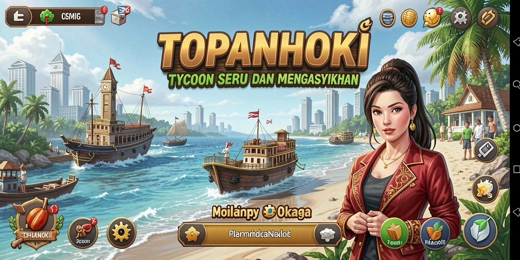 Screenshot permainan menunjukkan keseruan gameplay Tycoon yang adiktif.