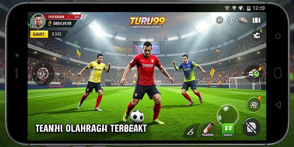 Tangkapan layar TURU99 menampilkan gameplay olahraga yang seru dan interaktif.